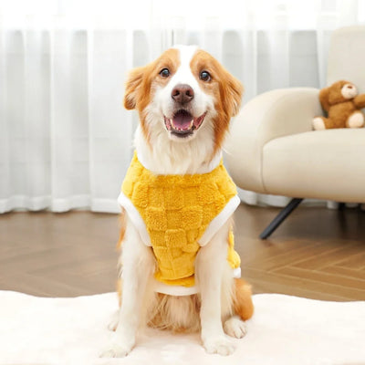 Flannel Dogs Clothes Winter Warm Sweater