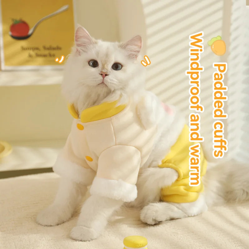 Hair Cute Pet Four-Legged Suit Winter