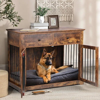 Dog Crate Furniture Decorative Indoor Pet Cage