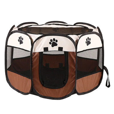Pet fence tent octagonal cage pet supplies