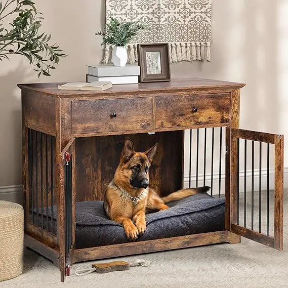 Dog Crate Furniture Decorative Indoor Pet Cage