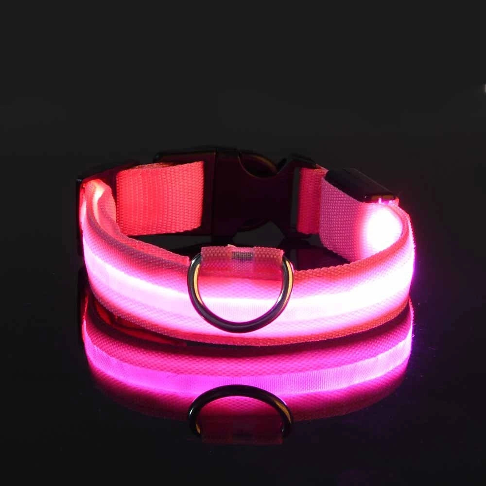 Dog Leash Dogs Luminous Fluorescent Pet Dog Colla