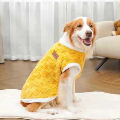 Flannel Dogs Clothes Winter Warm Sweater