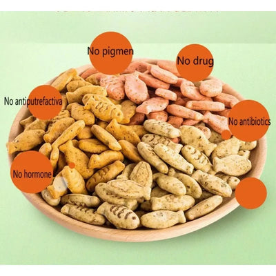 Cat Biscuits Cat Teeth Grinding Snacks Broile