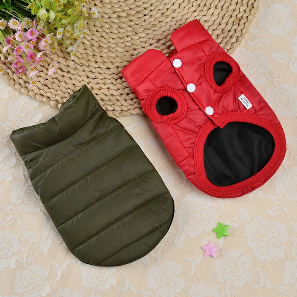 Winter Pet Puppy Dog Cat Clothes