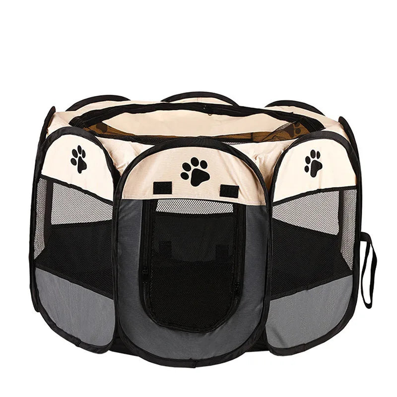Pet fence tent octagonal cage pet supplies
