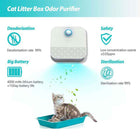 Smart Cat Odor Purifier for Cat Litter Box Deodorizer Dog Air Cleaner cs06jp-nn.myshopify.com