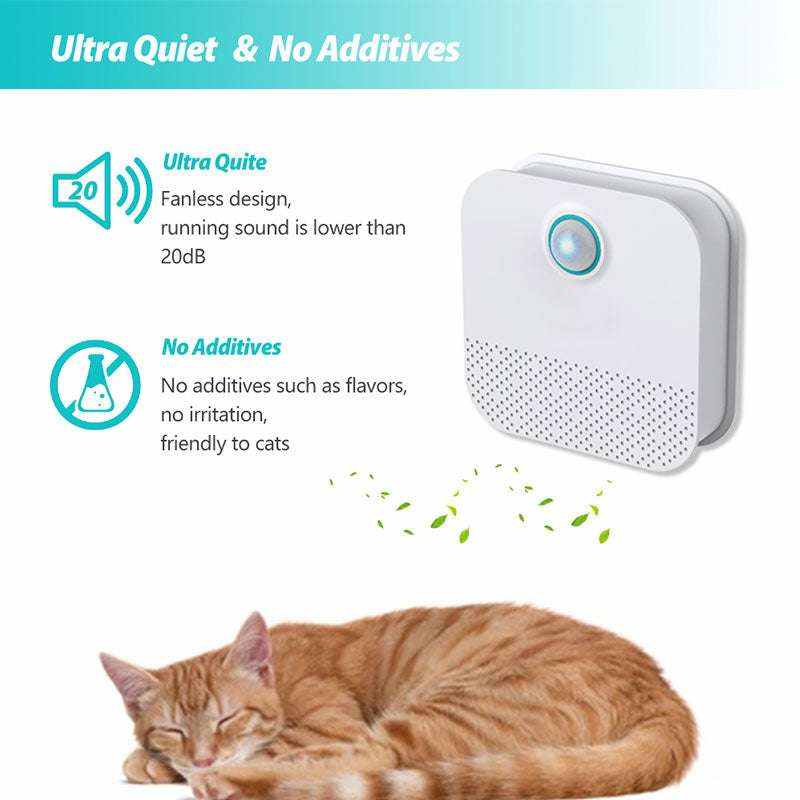 Smart Cat Odor Purifier for Cat Litter Box Deodorizer Dog Air Cleaner cs06jp-nn.myshopify.com