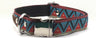 "The Maddy" Personalised Cotton Dog Collar cs06jp-nn.myshopify.com