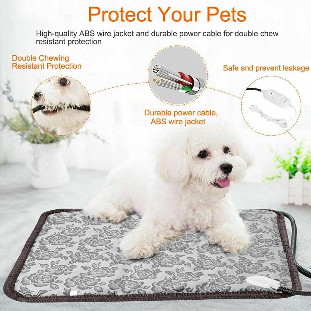 Thermal Heating Waterproof Bed Pad for Pets with Adjustable cs06jp-nn.myshopify.com