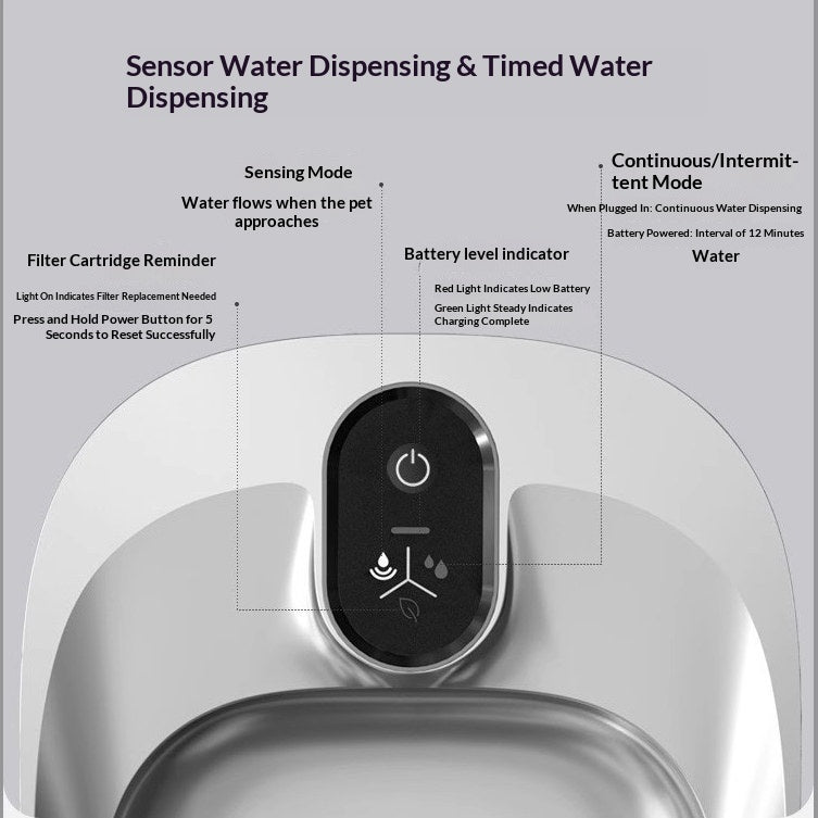 Wireless Smart Cat Water Fountain cs06jp-nn.myshopify.com