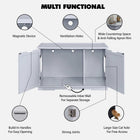 X-Large Cat Washroom Bench Litter Box Enclosure Furniture Box House cs06jp-nn.myshopify.com