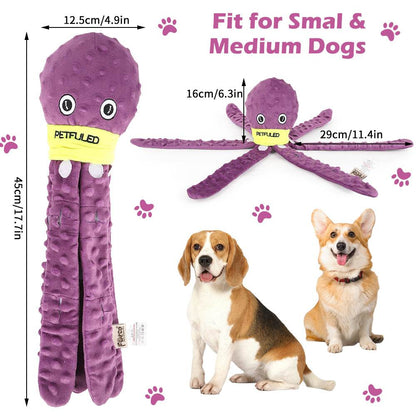 Dog Snuffle Toy Dog Plush Octopus Toys, Dog Puzzle Games Interactive Puppy Toys Chew Toys Slow Feeding Games