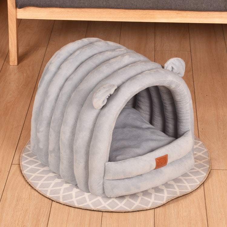 New Winter Warm Villa Small Dog Closed Cat Nest