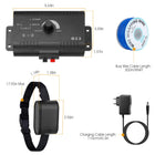 1Set Electric Dog Fence System Pet Tone Shock Boundary Containment Water Resistant Collar Receiver For Small Medium Large Dog