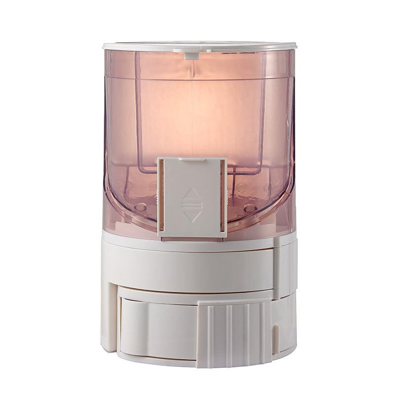 Automatic water change pet feeder in dark gray for cats and dogs