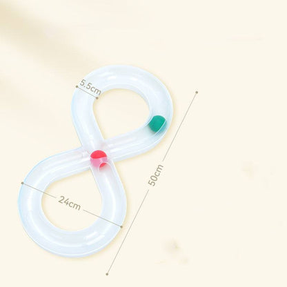 Cat Toys Self Hi To Relieve Boredom Cat Turntable Track Ball Kitten Teasing Cat Stick Pet Cat Consumption