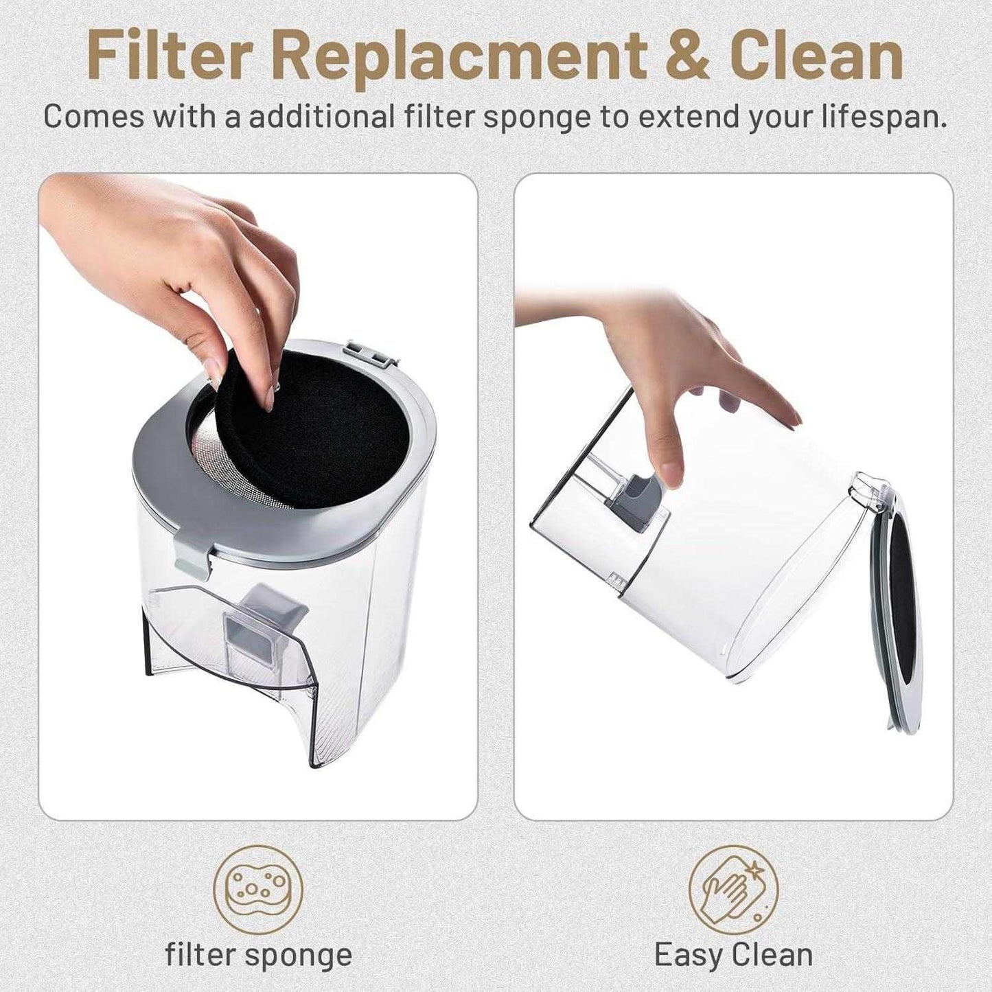 Dog Grooming Kit with low noise vacuum and versatile pet hair cleaning tools