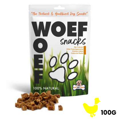 Kip Trainers natuurlijke, laagcalorische kippenbeloningen voor honden tijdens training